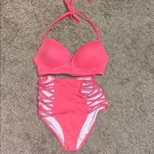PINK Victoria secret bikini set